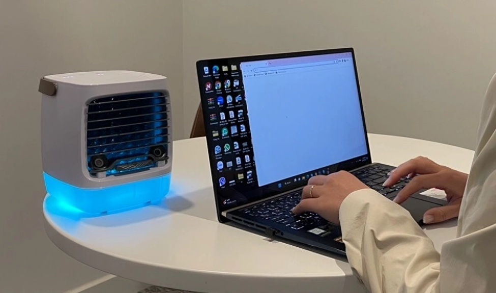 Chillwell Portable AC Customer Review Stephanie R.
