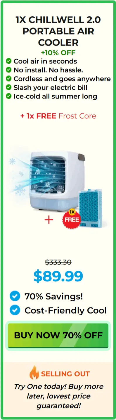 Chillwell Portable AC price 