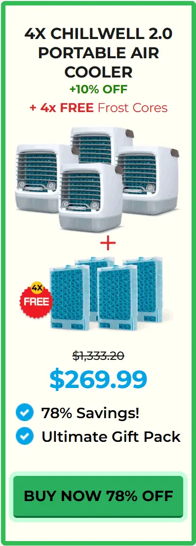 Chillwell Portable AC package price 