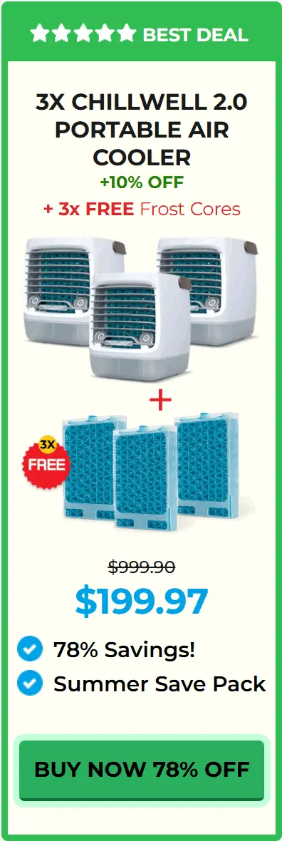 Chillwell Portable AC package price 